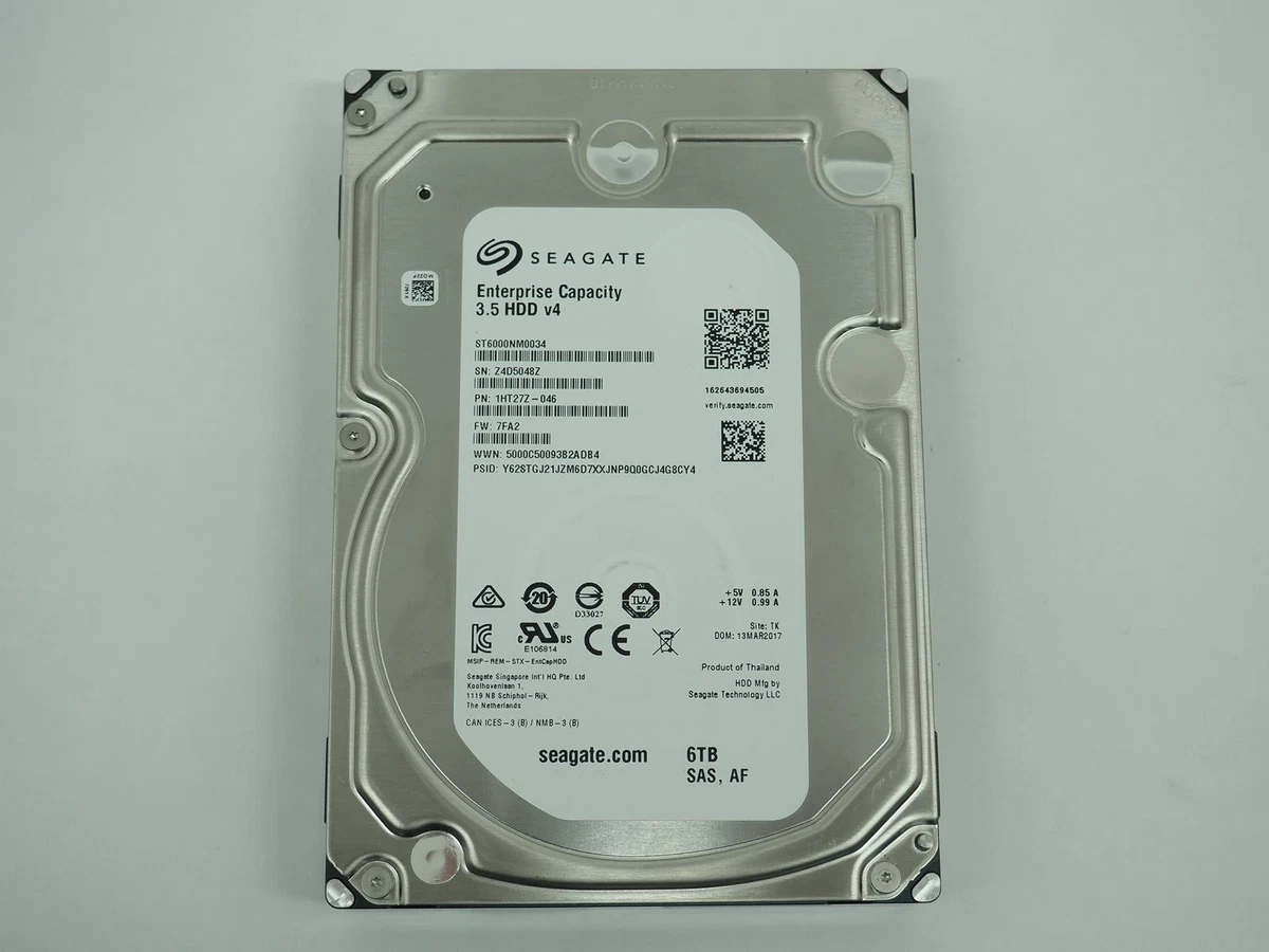 SAS Internal Hard Disk Drives 6 TB Storage Capacity for sale | eBay
