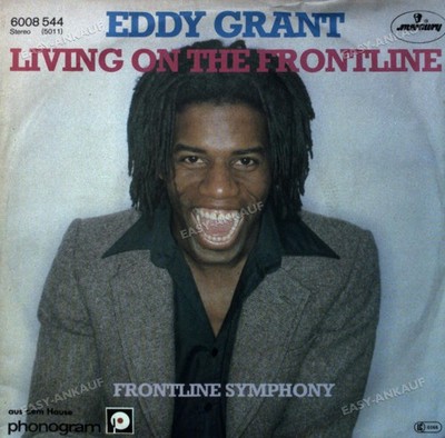 Eddy Grant - Living On The Frontline 7'' (VG) .