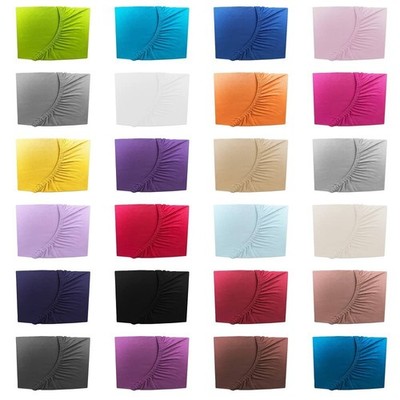 Topper Spannbettlaken Boxspringbett Matratzen 180x200 - 200x200cm bis 10 cm Steg