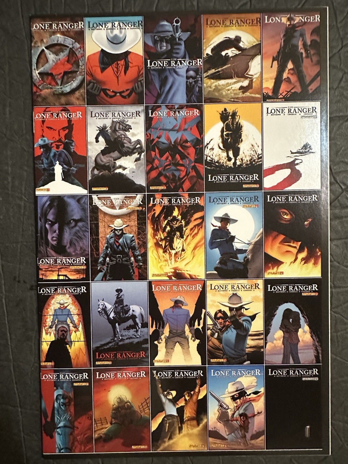 Lone Ranger #25 (2011) 1:10 Incentive Montage Variant - Final Issue 