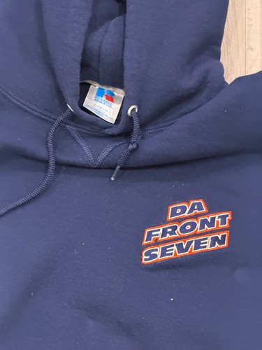 Vintage Russell Athletics Da Front Seven Chicago Bears Hoodies