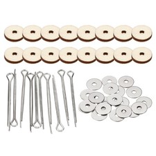 12mm Doll Joints, 8 Set Cotter Pin Joints Connector and Fiberboard Tray