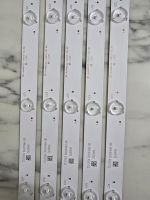 LED-TV Backlight LED-Leisten Set 5 Stück RF-AJ480E32-1001S-02 A0