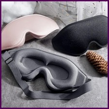 M scara para dormir 3D con espuma viscoel stica, bloqueador de luz, antifaz para