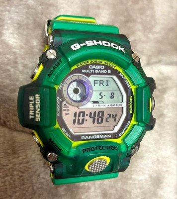 Casio G-Shock Rangeman GW-9401KJ-3JR Earthwatch Men's Watch Green Digital Solar