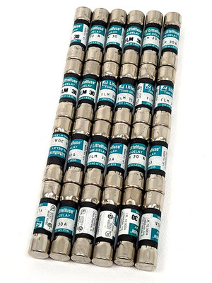 Lot of 24 - FLM30 Littelfuse 30 Amp Fuse - Next Day Option
