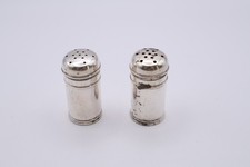 Shaker sale e pepe vintage in argento sterling