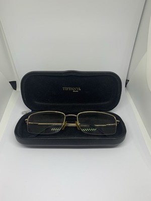 Vintage Tiffany Lunettes 23K Gold Plated mit Originalbox - wie Cartier