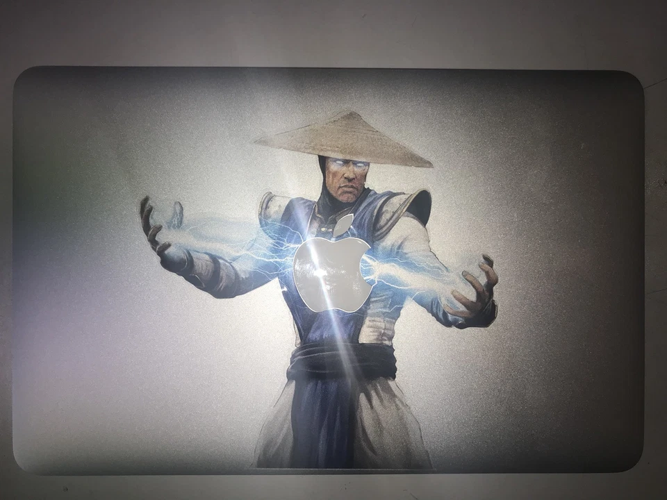 Raiden Mortal Combat Warrior Sticker Decal vinyl MacBook Air/Pro/retina 13" - Image 3 of 4