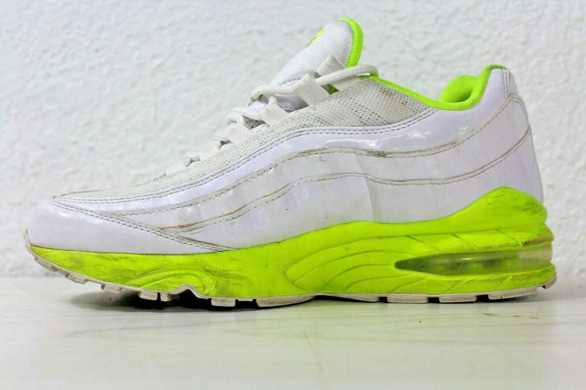 Nike Air Max 95 Women's Size 8.5 Neon Yellow and White 336620-103
