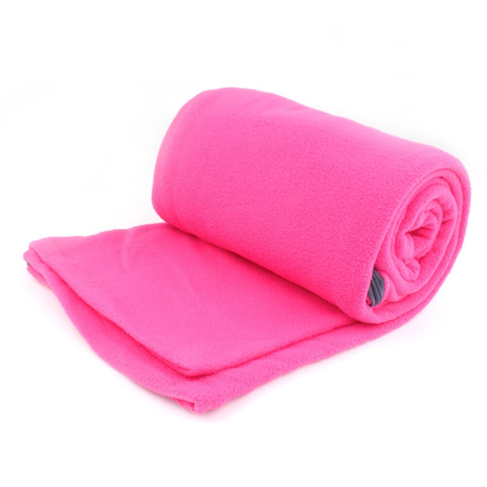 Stay Cozy on Your Outdoor Trips with this Portable Fleece Sleeping Bag