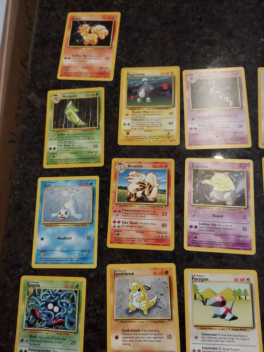 LOT OF 46 POKEMON CARD FROM BASIC SET | eBay LOT OF 46 POKEMON CARD FROM BASIC SET | eBay