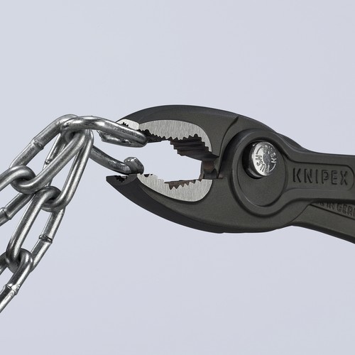 KNIPEX Frontgreifzange TwinGrip 200 mm poliert PVC-Griffh?llen, 82 01 200 - Bild 22 von 24