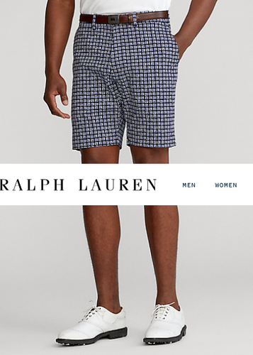 $115 Ralph Lauren Men's Classic Fit 9 " Performance Shorts, French Navy, 36 - Picture 3 of 5