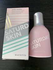 NIB Saturday Skin Wide Awake Brightening Eye Cream Full Size 1.01 oz/30ml