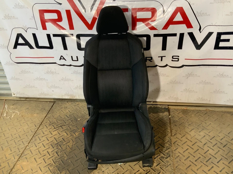Nissan MAXIMA 2016 2017 2018 asiento eléctrico del conductor delantero tela negra OEM Foto 3 de 4