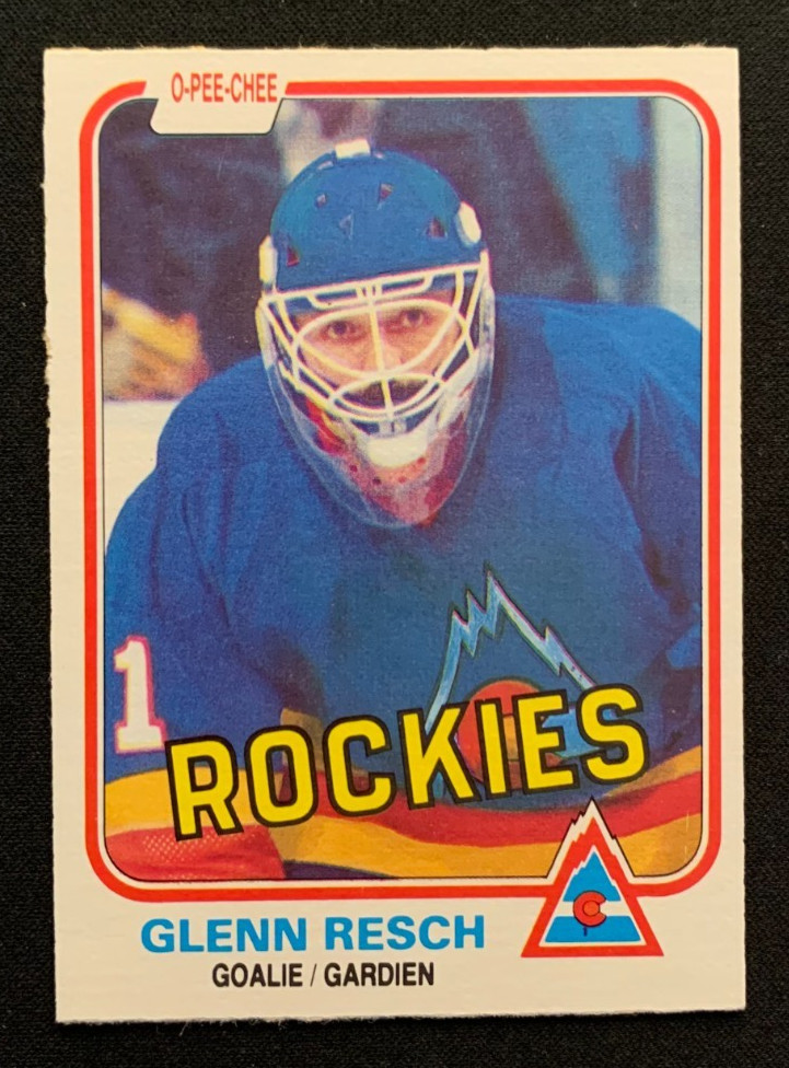 Glenn Resch #80 Hockey Cards 1981 O-Pee-Chee trading card — raw and PSA graded price guide