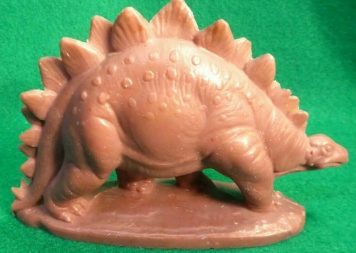 VINTAGE-1965 NY WORLDS FAIR SINCLAIR DINOLAND MOLD A RAMA-DINOSAUR STEGOSAUR-RED