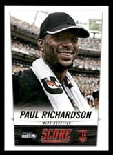 2014 Score #412 Paul Richardson Rookie Seattle Seahawks