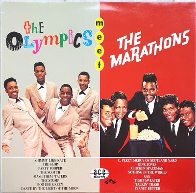 THE OLYMPICS / THE MARATHONS   The Olympics Meet The Marathons    1983 VINYL LP