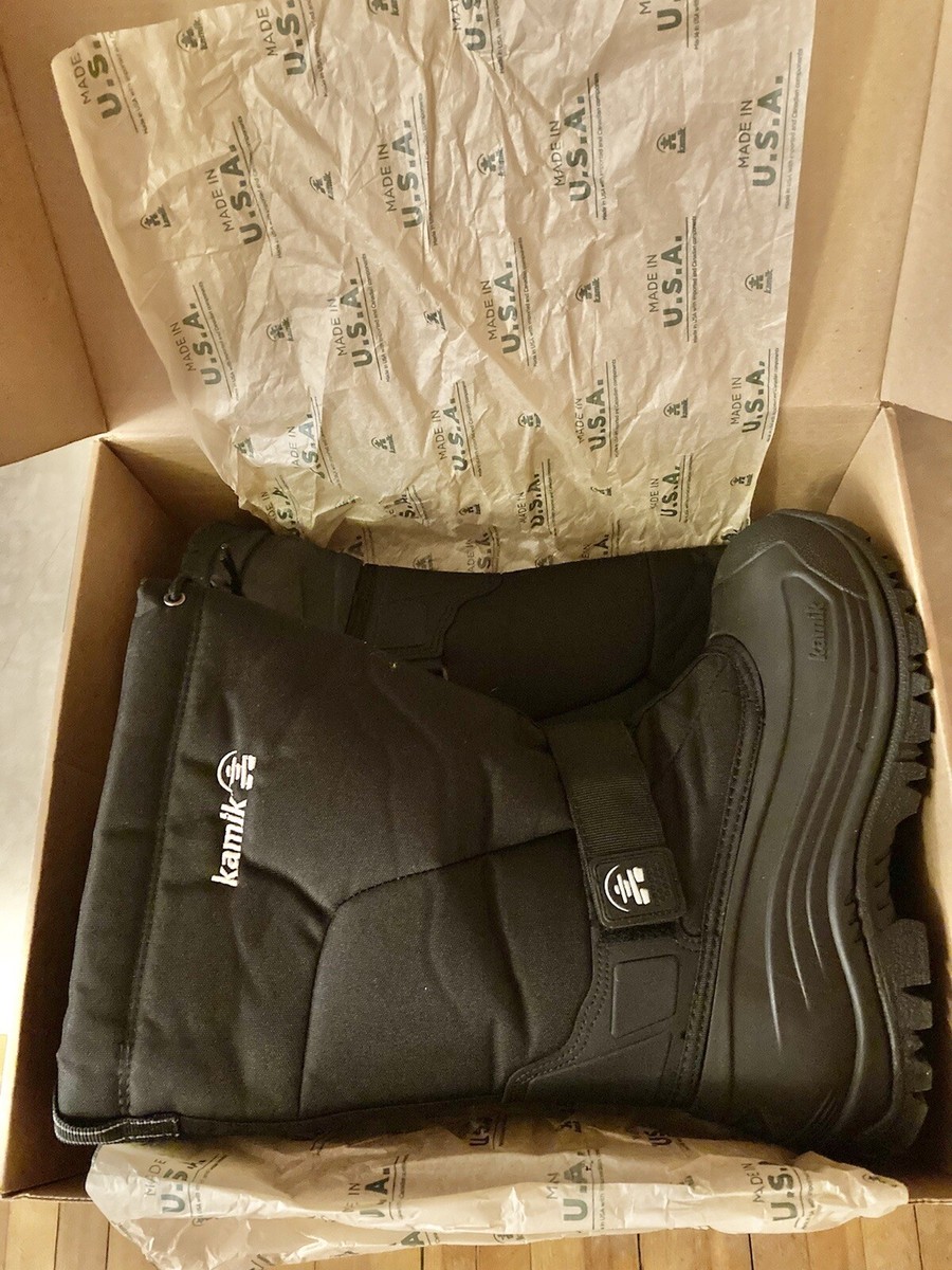 Kamik Greenbay 4 Mens Winter Boot Black Waterproof Snow Boots Size 9 Made in USA Amazon.com | Kamik Greenbay 4 Men main image 4