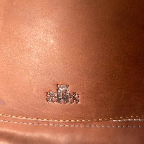 Rowallan Shoulder Bag Medium Brown Leather Satchel Messenger Handbag - Picture 4 of 15