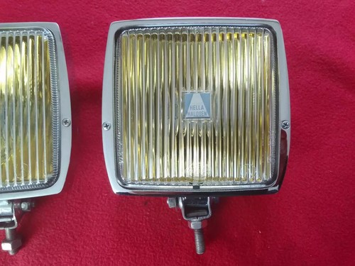 Hella 149 chrome fog lights fog lamps vw porsche mercedes - Picture 5 of 8