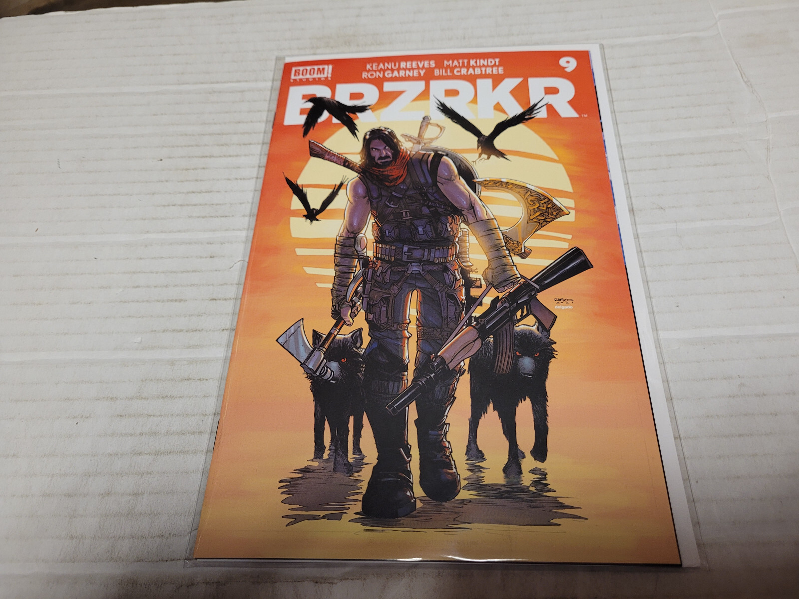 BRZRKR # 9 Cover E (Boom, 2022) 1st Print Ramos | eBay