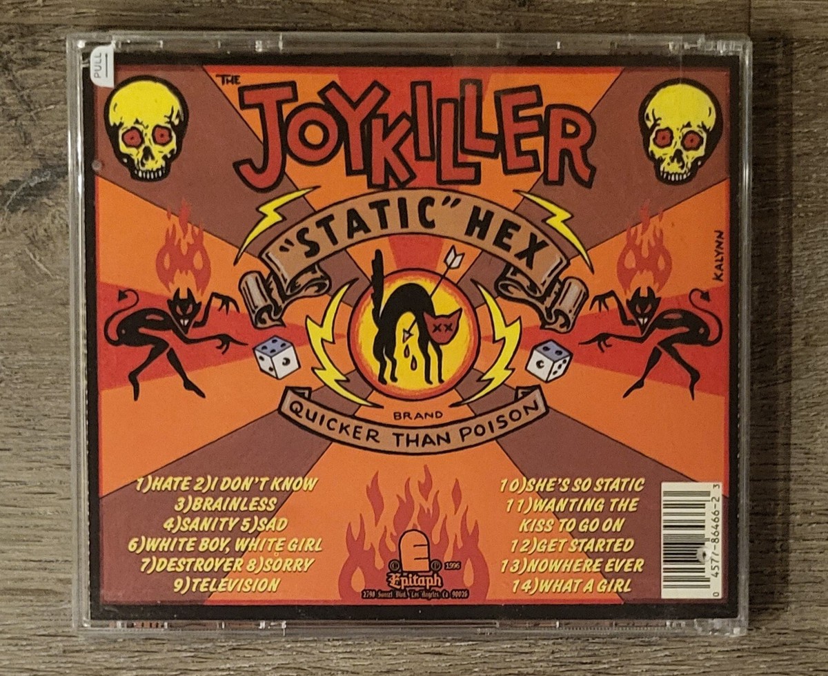 THE JOYKILLER 'Static, Self Titled' 2 CD's Punk T.S.O.L | eBay