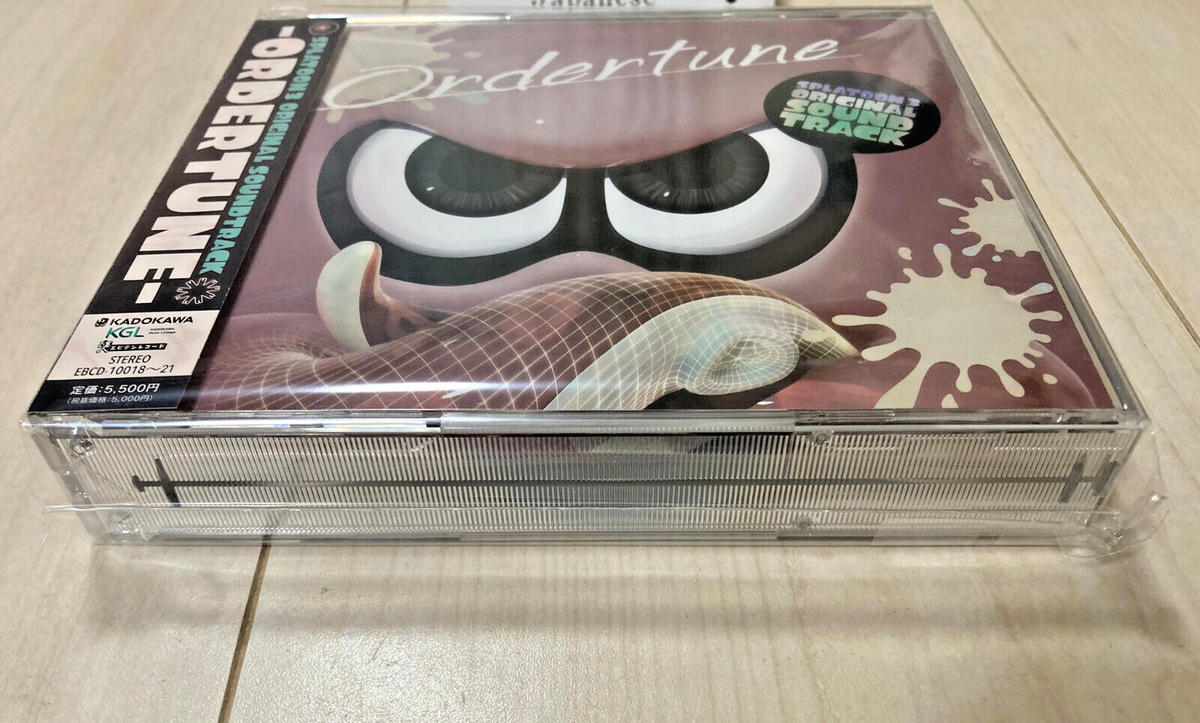 Splatoon3 ORIGINAL SOUNDTRACK Ordertune 4 CD Japan New | eBay