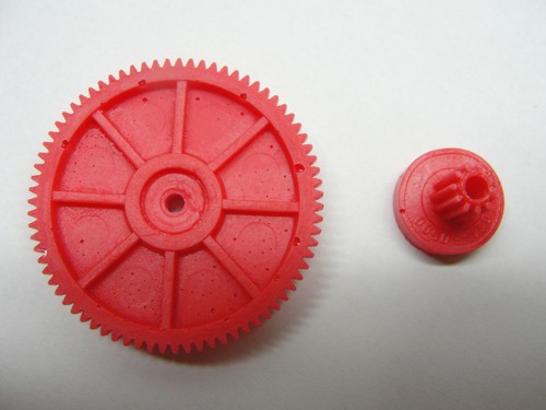 Zahnräder für GRUNDIG C8000 Satz 2 Stück GRUNDIG C 8000 Recorder Gear Wheels - Afbeelding 3 van 5