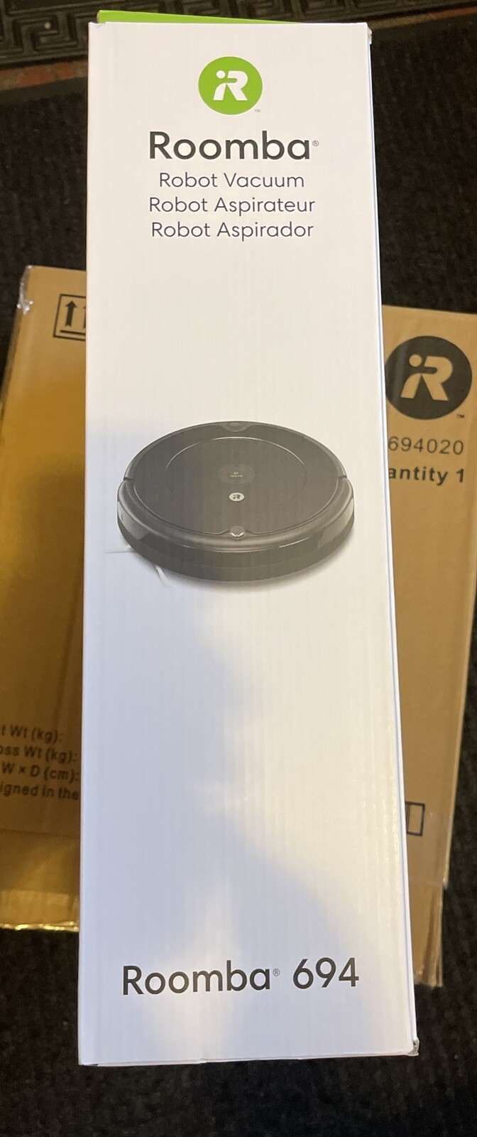 iRobot Roomba 694 WiFi App Connected Robot Bagless Vacuum Cleaner
