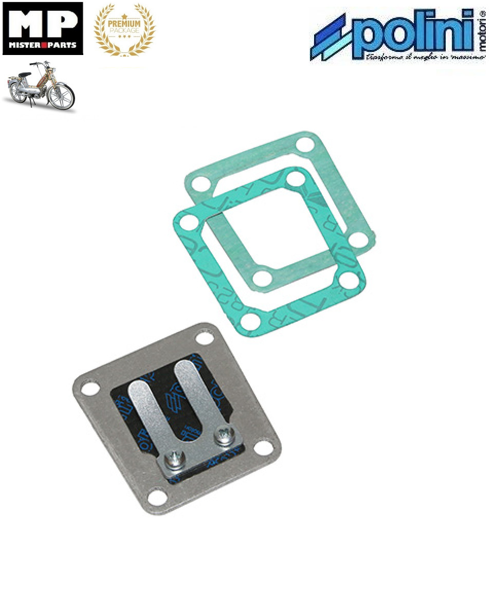 Clapet Racing Carbone Polini pour optimiser le moteur de Peugeot 103 SP