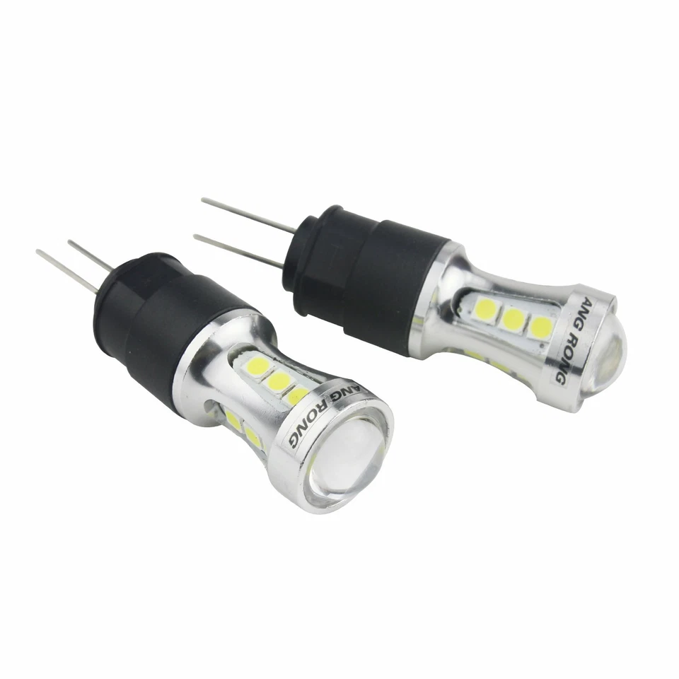2 Ampoules LED HP24 Feux de jour diurne Roulage Blanc Peugeot 3008 5008 2009-up - Photo 3/4