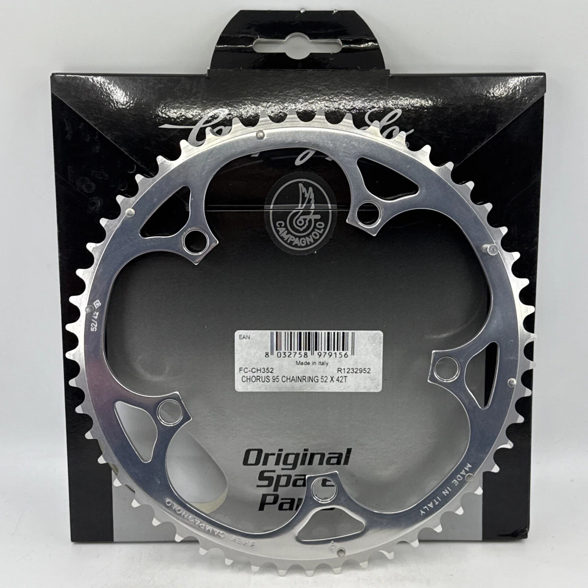 NOS Campagnolo AS Kettenblatt / Chainring 135 LK 52 Zähne