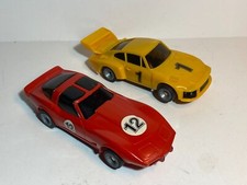 Vintage Bachmann Camaro  Porche 1:32 Scale Slot Car Supertrax Montecarlo READ 