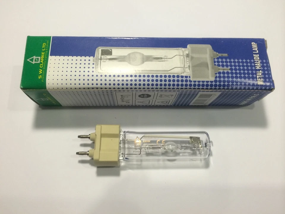 PACK OF 2 LONG LIFE 35W G12 METAL HALIDE LAMPS 6000K TRUE DAYLIGHT - Image 2 of 4