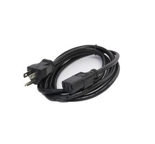 3 Prong Power Cord Cable for PC Desktop power supply Printers Monitors