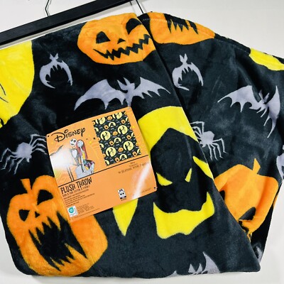 Disney The Nightmare Before Christmas 50 x70  Blanket Jack Skellington & Sally