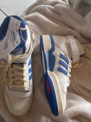 Adidas Forum 84 High Blue B Thread Off White FY7793 - US9/EU42 2/3 