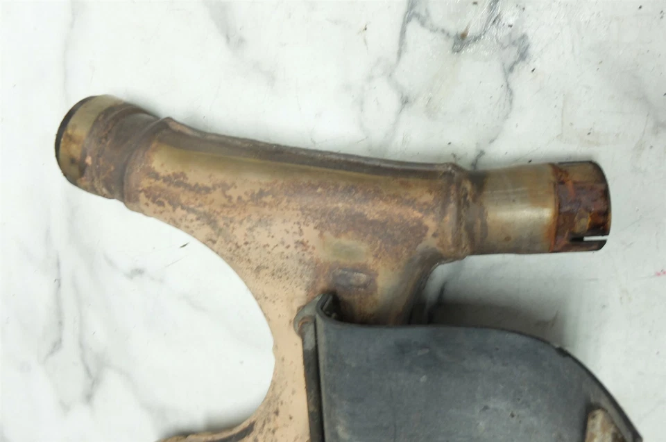 00 Cagiva Gran Canyon 900 Ducati 消声器 管道排气连接器收集器 — 第 2/4 张图片