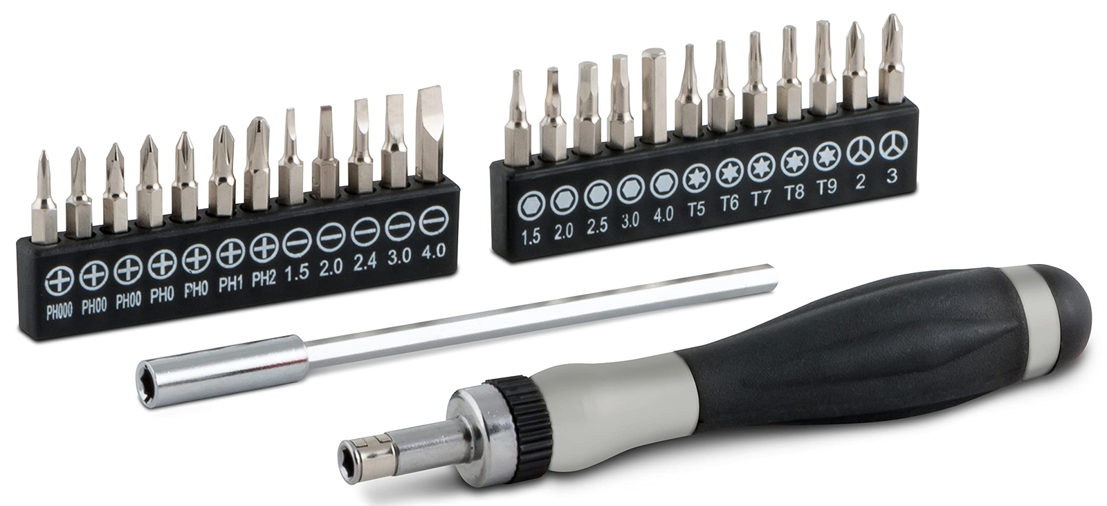 26-Piece Ratcheting Precision Screwdriver Set with 16092 Bit Case