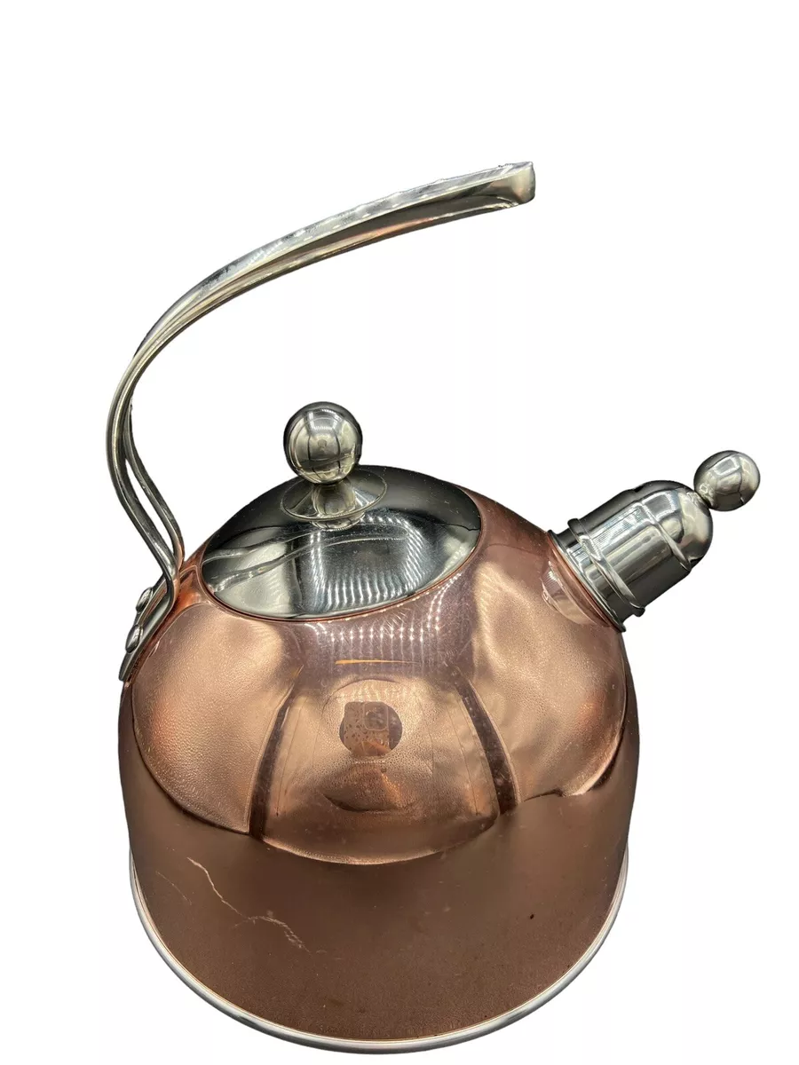 Chantal Copper Whistling Tea Kettle