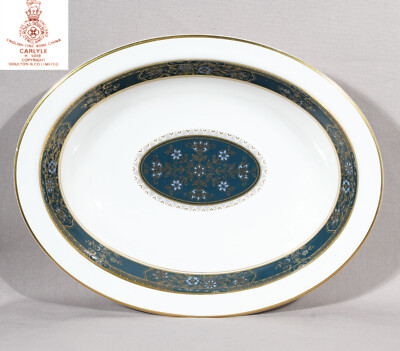 Royal Doulton Carlyle Oval Vegetable Bowl 10 3/4'Long 8 3/8'' Wide 2'' Tall