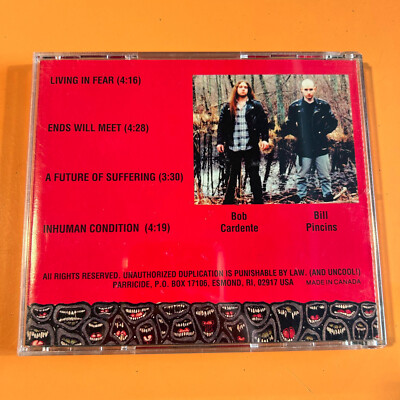 Parricide – A Future Of Suffering Parricide - A Future Of Suffering (Rancid Chicken Music) CD Rare