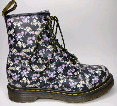Dr. Martens 1460 Mini Tydee Combat Boots Women's Size 7 US Black