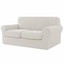 chun yi stretch sofa slipcover separate cushion couch (ivory white|medium)