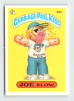 1986 Topps Garbage Pail Kids Series 3 Joe Blow #84a | eBay