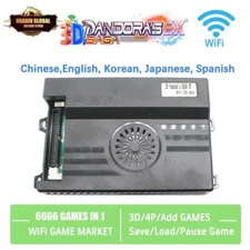Pandora Saga Box 6666 in 1 Wifi Arcade Game Board With 2D 3D Support 4 Players