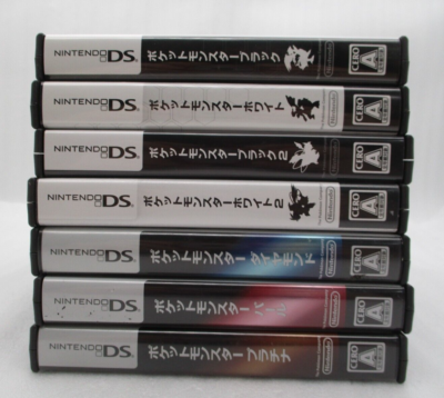 ポケモン ソフト5本セット（ブラック／パール／ダイヤモンド／X／ムーン） ポケットモンスター ダイヤモンド、ブラック ポケモン ソフト5本セット